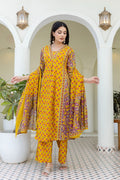 Basant yellow Kurta set